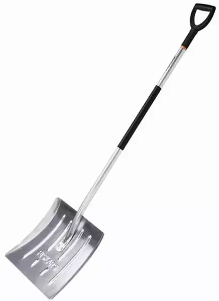 Fiskars Schneeräumer Aluminium lang (1001636)