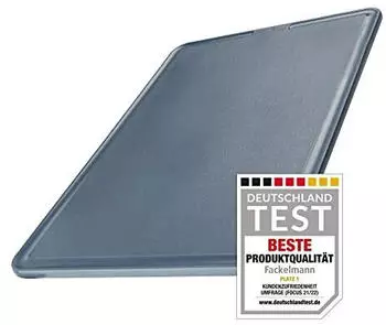 Fackelmann Easyprepare Schneidbrett 36 x 24 cm blau/grau