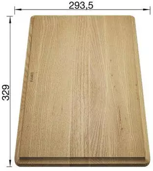 Blanco Holzschneidbrett Esche FARON XL 6 S