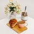 Creative Home Frühstücksbrettchen-Set 10 Stück Holz | 22.5 x 12.5 x 1.2 cm
