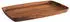APS Servierbrett, Brett aus geöltem Akazienholz, Tablett aus Holz, Holzbrett für den Service, braun, 18 x 30 cm, 2 cm Höhe