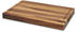 Zayiko hochwertiges Holz Schneidbrett Nussbaum Schneidboard mit Griffmulde mit Saftrinne