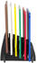Hendi Schneidebretter HACCP mit Rack 6 Stk. 450x300x(H)10mm farbig (825686)