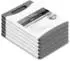 Mäser Telesto II+III Schneidebrett Set 6-teilig 20x15 cm Kunststoff silber (928764)