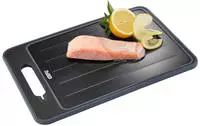 GEFU Schneidebrett "CUT PRO" innovative Auftauseite, Saftrille, integri. Reibfl&auml;che,