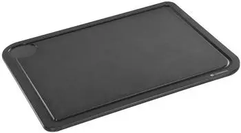 Zassenhaus Tranchierbrett Comfort Plus aus Holzfiberlaminat (36 x 23 x 0,9 cm)