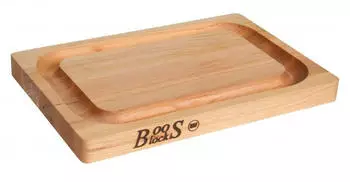 Boos Blocks Schneidebrett aus Ahorn mit Saftrille