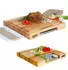 Boos Blocks Schneidebrett PrepMaster mit Auffangschale (38 x 35 x 6 cm/ 5,3 kg)