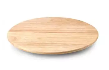Continenta Drehplatte aus Gummibaumholz (40 cm / 3,5 cm)