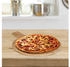 Relaxdays Pizzabrett Bambus Serviertablett Pizzaschneidebrett Pizzateller Schneidebrett
