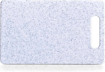 Zeller Schneidebrett Kunststoff 25 x 15 x 0,8 cm hellgrau