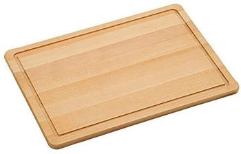 Kesper Schneidebrett Servierbrett Buche 38 x 28 x 1,5 cm Buffetplatte 85111