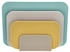 Mepal Choptima Schneidebrett-Set 3-teilig mit Halter