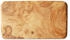 Olivenholz-erleben Olivenholz erleben Frühstücksbrett runde Ecken (ca. 22 x 14 cm) aus Olivenholz
