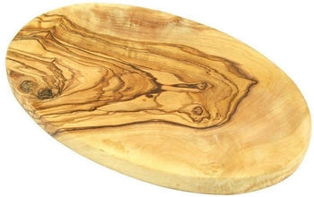 Olivenholz-erleben Olivenholz erleben Frühstücksbrett OVAL KLEIN 24cm - Holz FB9