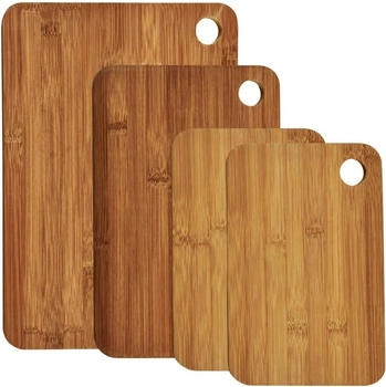 Kesper Schneidebrett 4er-Set Bambus (59127)