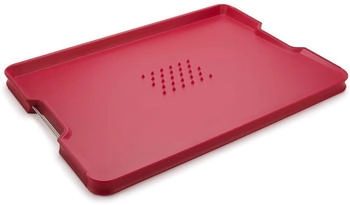 Joseph Joseph Cut&Carve Plus Schneidebrett gro&szlig; rot