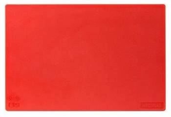 Gastronoble Hygiplas antibakterielles LDPE Schneidebrett 450x300x10mm Rot (HC859)