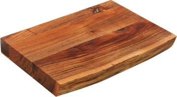 Zassenhaus Hackblock Akazie Unikat 41x30x5 cm Braun