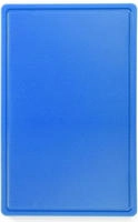 HENDI Schneidbrett Kunststoff, HACCP, GN 1/1 826027 , Farbe: blau