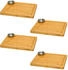 Dune Design Steakbrett Beige Holz Rechteckig 25x30 cm (16723)