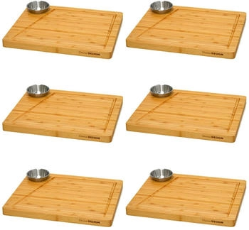 Dune Design Raclettebrett Beige Holz Rechteckig 25x30 cm (800000812846)