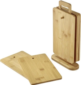 Westmark 6 Frühstücksbretter braun 32,0 x 17,9 cm Braun