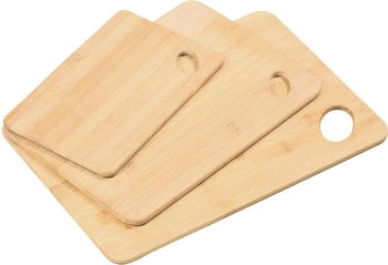 Kesper Schneidebrett-Set 3-teilig Braun