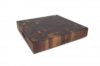 Boos Blocks Hackbrett aus Walnuss, 46 x 46 cm