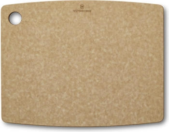 Victorinox Schneidebrett Kitchen Saftrille, 36.8 cm x 28.5 cm, Beige Beige