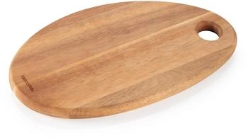 Tescoma Ovales Servier-/Schneidebrett FEELWOOD 27 x 18 cm (379880)