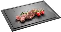 GEFU Schneidebrett "SLIZE" Holzverbundstoff aus 80 % recyceltem Material, Saftrille