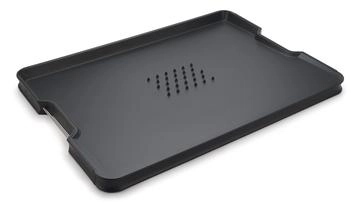 Joseph Joseph Cut & carve Schneidebrett Plus Schwarz XL