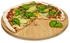 Relaxdays Pizzateller Bambus Hellbraun