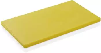 WAS Germany HACCP Schneidebrett gelb 50 x 30 x 2 cm (1830503)
