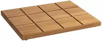 APS Square Buffetbrett GN 1/2, ge&ouml;ltes Eichenholz, 32,5x26,5cm (759)