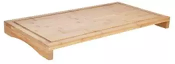 Haushalt International Schneidebrett & Herdabdeckung Bambus 54x28cm (HI 28031)