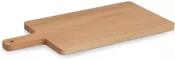 Zeller Schneide- und Servierbrett mit Griff, Eiche FSC 100%, 53x26x2cm (25682)