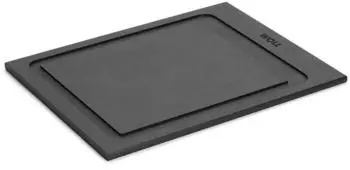 Woll Cut & Serve Schneidebrett 25x19,5cm, schwarz (CB2519)