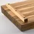 Kesper Tranchierbrett mit Saftrille, Akazienholz, 48x36,5x7cm (28750)