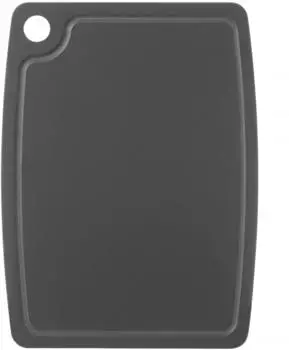 Hendi Schneidebrett aus Holzfaser, schwarz, 370x275mm (505762)
