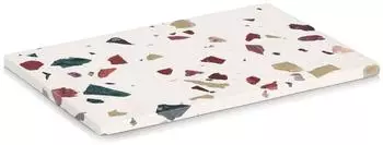 Zeller Servierplatte "Terrazzo" Dolomit 30x20cm (24519)