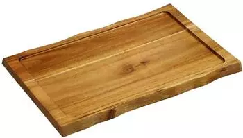 Kesper Schneidebrett Akazienholz, FSC-zertifiziert, 37,5x24x1,8cm (28194)