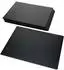 MamboCat Schieferplatten 4er-Set 40x30cm, schwarz (Naturschiefer)