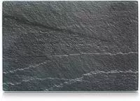 Zeller Present Glasschneideplatte - Anthrazit - ca.20x0,8x30cm