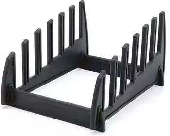 Hendi Schneidbretthalter f&uuml;r 6 Bretter, Polypropylen, schwarz (825693)