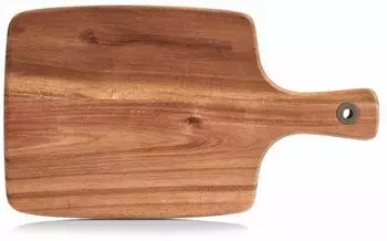 Zeller Schneidebrett mit Griff, Akazienholz, 32x18,3x1,2cm (25550)