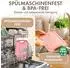 Blumtal Schneidebrett Kunststoff rosa 40x24,5cm, 2er-Set