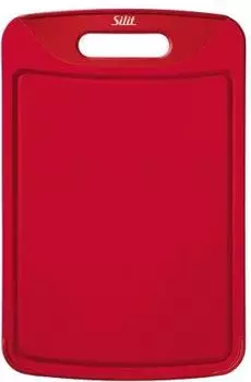 Silit Schneidebrett 38x25cm antibakteriell rot