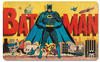 Logoshirt Frühstücksbrettchen im coolem Batman-Motiv bunt